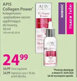 Hebe APIS Collagen Power kolagenowo-peptydowe serum ujędrniające do twarzy oferta