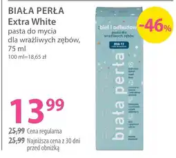 Hebe Biała Perła Extra White pasta do mycia dla wrażliwych zębów oferta
