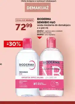 Ziko Dermo Woda micelarna do demakijażu Sensibio H2O 2-pak Bioderma oferta