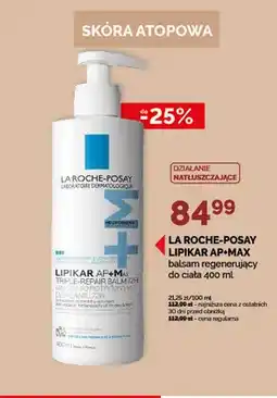 Ziko Dermo Balsam regenerujący do ciała Lipikar AP+Max La Roche-Posay oferta