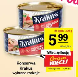 Gram Market Konserwa mięsna Krakus oferta