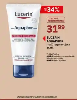 Ziko Dermo Maść regenerująca Eucerin Aquaphor oferta