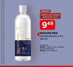 Ziko Dermo Żel pod prysznic 3 w 1 Novame Men oferta