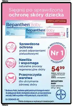 Ziko Dermo Maść ochronna Bepanthen Baby 100 g + 30 oferta