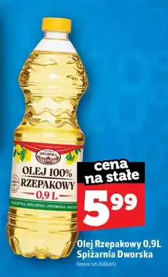 Topaz Olej rzepakowy 0,9 l Spiżarnia Dworska oferta