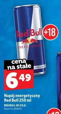 Topaz Napój energetyczny Red Bull oferta