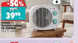 Biedronka Termowentylator Ravanson oferta