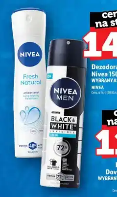 Topaz Dezodorant Nivea Fresh Natural oferta