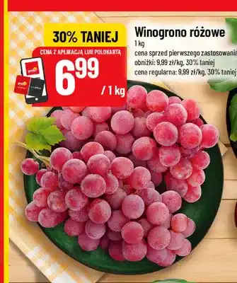 Winogrona różowe
