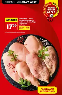Biedronka Filet z piersi kurczaka Kraina Mięs oferta