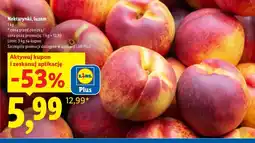 Lidl Nektarynki luzem oferta