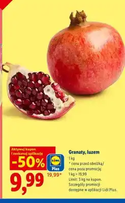 Lidl Granaty luzem oferta