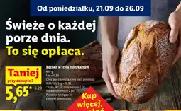 Lidl Chleb bochen w stylu rustykalnym oferta
