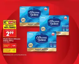 Biedronka Masło Mleczna Dolina oferta