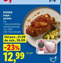 Lidl Golonka z indyka Rzeźnik oferta