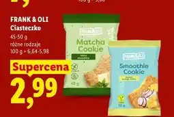 Lidl Ciasteczko Frank & Oli Matcha Cookie White Chocolate oferta