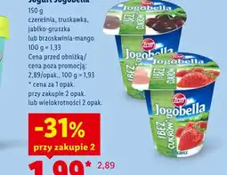 Lidl Jogurt Jogobella Bez Dodatku Cukrów Czereśnia oferta