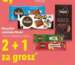 Lidl Czekolada mleczna Wawel oferta