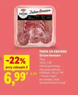 Lidl Wędliny Pikok Od Krajana Zestaw konesera oferta
