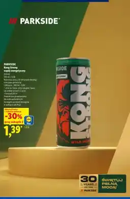Lidl Napój energetyczny Parkside Kong Strong oferta