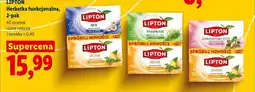 Lidl Herbatka funkcjonalna Lipton Sen + Detox 2-pak oferta