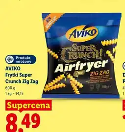 Lidl Frytki Aviko Super Crunch Airfryer Zig Zag oferta
