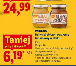 Lidl Bulion drobiowy Winiary oferta