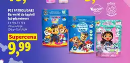 Lidl Barwniki do kąpieli Psi Patrol Colour Bath Tabs 9-pak oferta