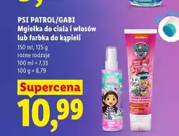 Lidl Mgiełka do ciała i włosów Gabi oferta