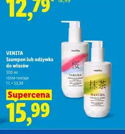 Lidl Odżywka do włosów nawilżająca Venita Sakura oferta