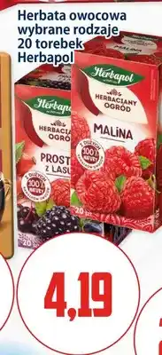 Kupiec Herbata owocowa Herbaciany Ogród Prosto z lasu Herbapol oferta