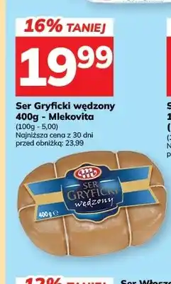 Hitpol Ser Gryficki wędzony Mlekovita oferta