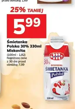 Hitpol Śmietanka Polska Mlekovita 30% oferta