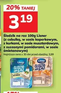 Hitpol Śledzik na raz z cebulką Lisner oferta