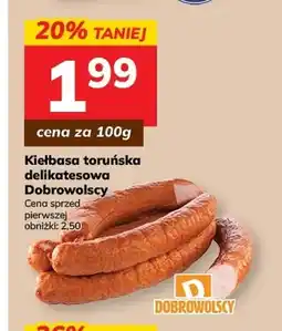 Hitpol Kiełbasa toruńska delikatesowa Dobrowolscy oferta