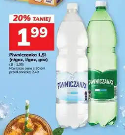 Hitpol Woda mineralna niegazowana Piwniczanka oferta