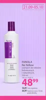 Hebe Szampon do włosów farbowanych i naturalnych No Yellow Fanola oferta