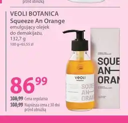 Hebe Emulgujący olejek do demakijażu Squeeze An Orange Veoli Botanica oferta