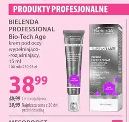 Hebe Krem pod oczy wypełniająco-rozjaśniający Bio-Tech Age Bielenda Professional oferta