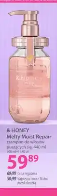 Hebe Szampon do włosów puszących się Melty Moist Repair & Honey oferta