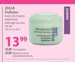 Hebe Pullulan krem do twarzy odżywczy anti-age na noc Ziaja oferta