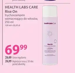 Hebe Trychoszampon wzmacniający do włosów Rise On Health Labs Care oferta