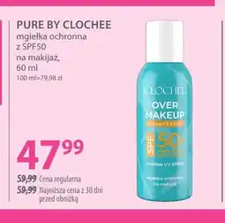 Hebe Mgiełka ochronna z SPF50 na makijaż Pure by Clochee oferta