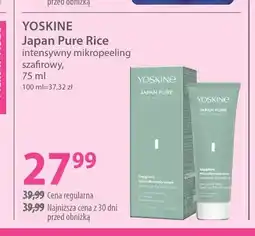 Hebe Japan Pure Rice intensywny mikropeeling szafirowy Yoskine oferta