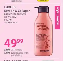 Hebe Naprawcza odżywka do włosów Keratin & Collagen Luxliss oferta