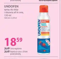 Hebe Spray do stóp i obuwia all in one Undofen oferta