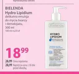 Hebe Hydro Lipidium delikatna emulsja do mycia twarzy i demakijażu Bielenda oferta