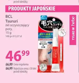 Hebe Tsururi żel oczyszczający pory BCL oferta