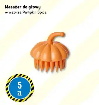 Masażer do głowy w wzorze Pumpkin Spice