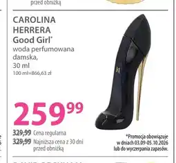 Hebe Woda perfumowana damska Good Girl Carolina Herrera oferta